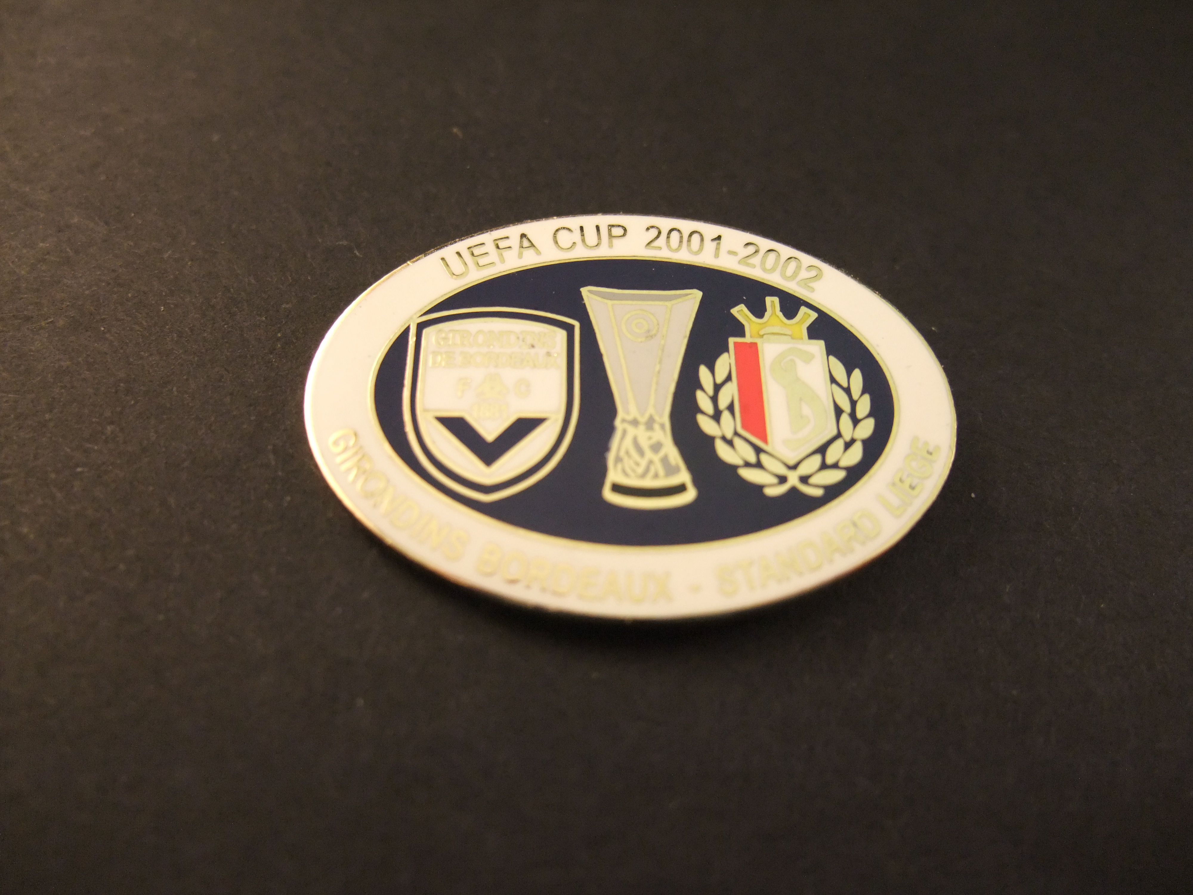 UEFA Cup voetbal 1992 Girondins de Bordeaux-Standard Luik